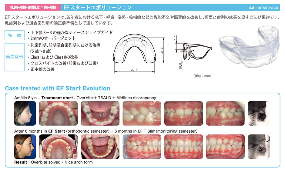 EFLine | 生体親和性の高い矯正器具の開発・販売 オーソデントラム